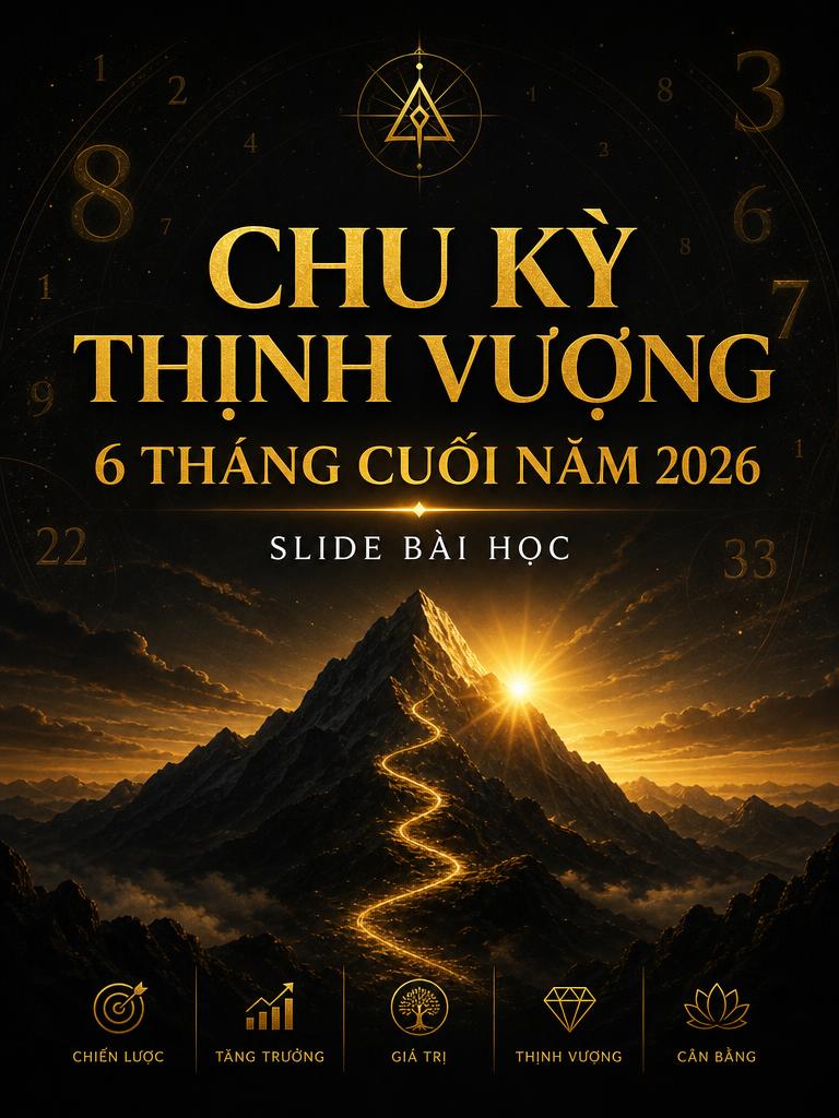 Slide bài học Chu kỳ thịnh vượng 6 tháng cuối năm 2026